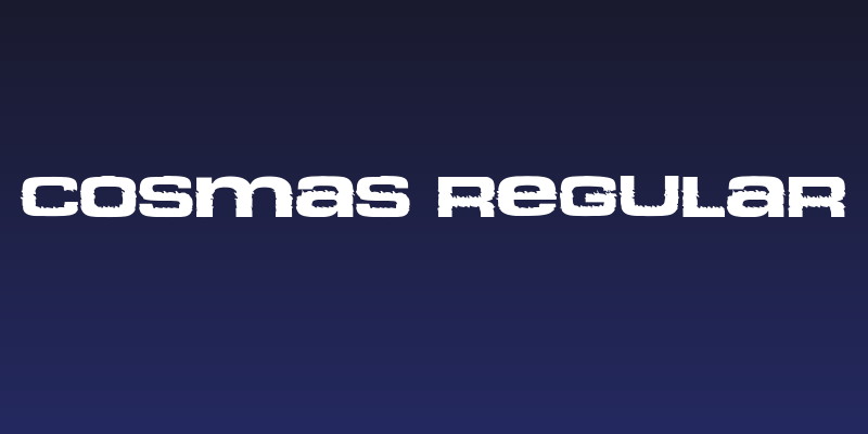 Cosmas Regular Social Header