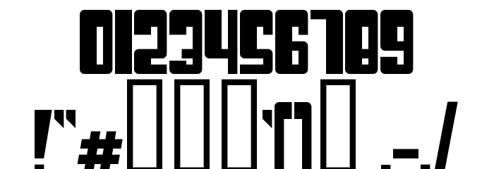 Cosmic Age Bold Font OTHER CHARS