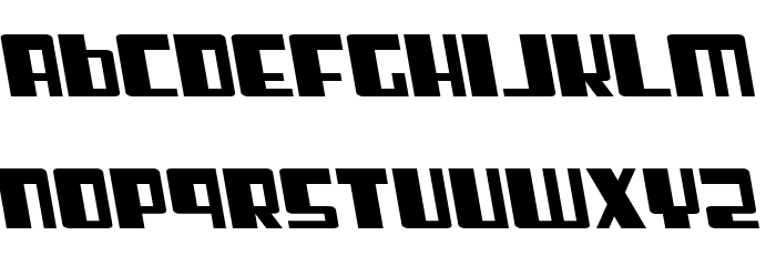 Cosmic Age Extended Italic Font LOWERCASE