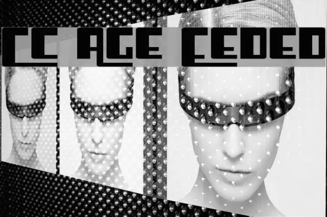 Cosmic Age Extended Font examples
