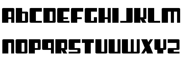 Cosmic Age Extended Font LOWERCASE