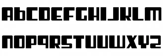 Cosmic Age Extended Font LOWERCASE