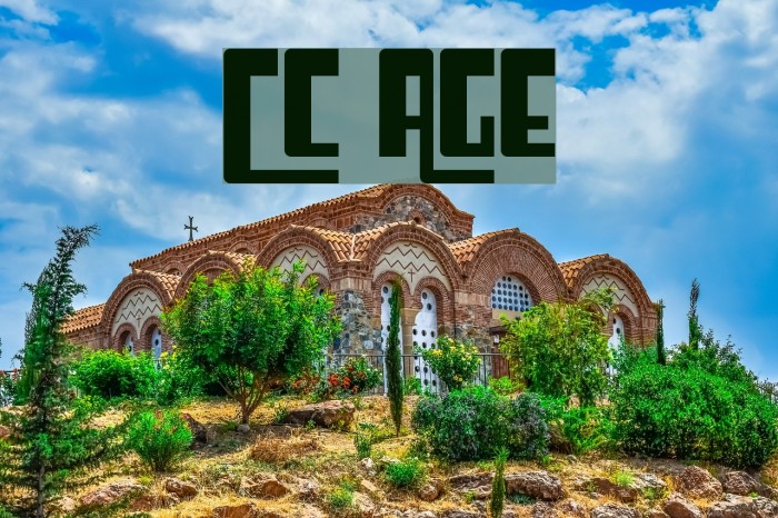 Cosmic Age Font examples