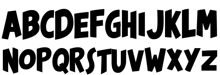Cosmic Blaster Font LOWERCASE
