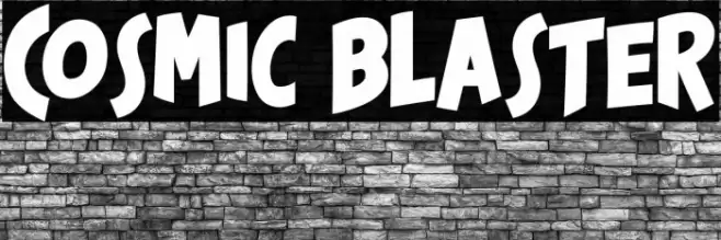 Cosmic Blaster خط examples