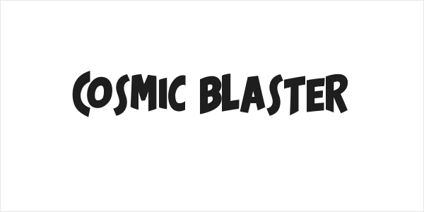 Cosmic Blaster Logo