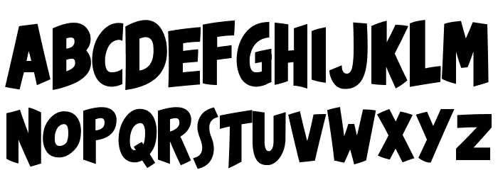 Cosmic Blaster Font LOWERCASE