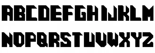 Cosmic Cube Regular Schriftart Groß