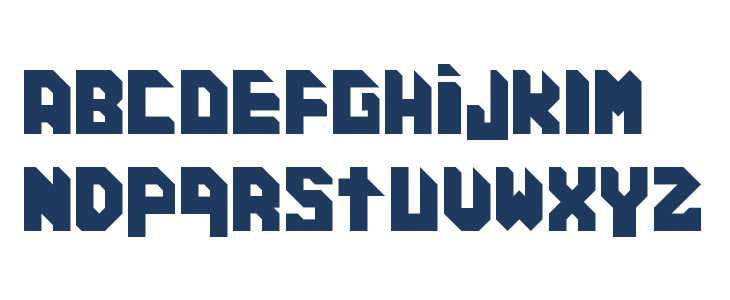 Cosmic Cube Regular Lowercase