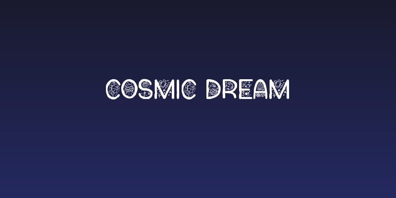 Cosmic Dream Social Header