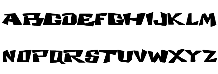 Cosmic Dude Demo Font LOWERCASE