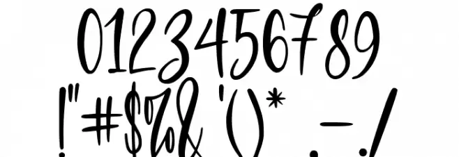 Cosmic Furry Font OTHER CHARS