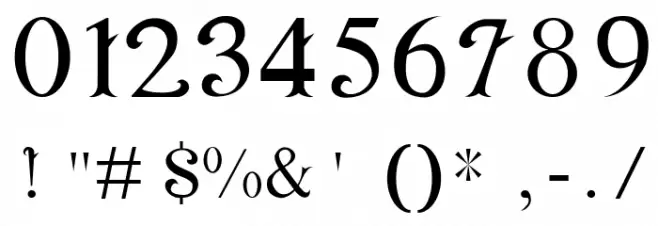 Cosmic Love Font OTHER CHARS