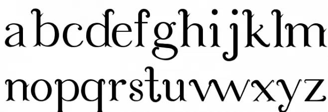Cosmic Love Font LOWERCASE