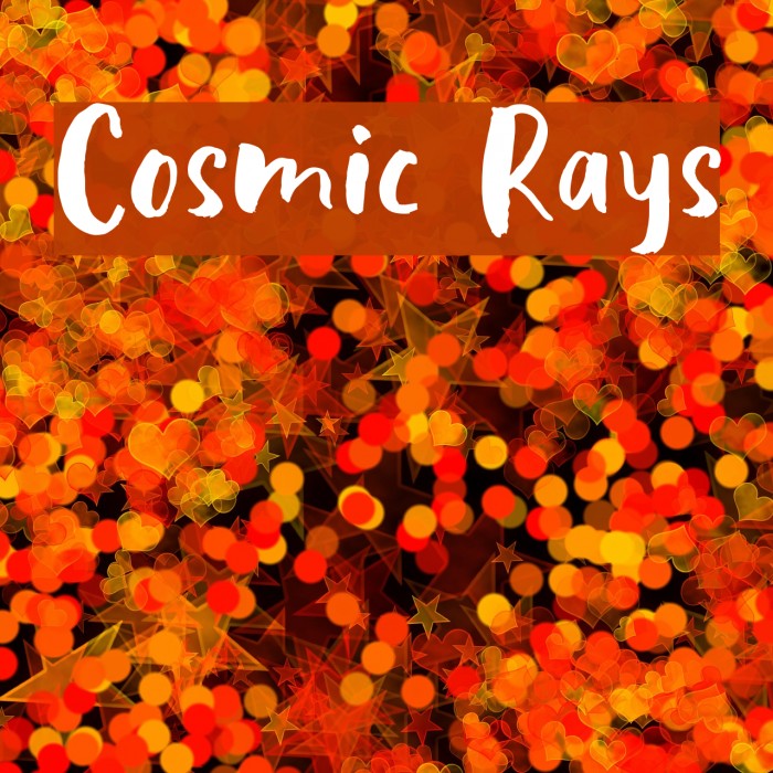 Cosmic Rays Font examples