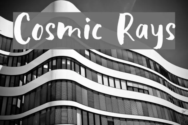 Cosmic Rays Example 2