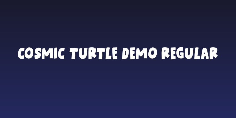 Cosmic Turtle DEMO Regular Social Header