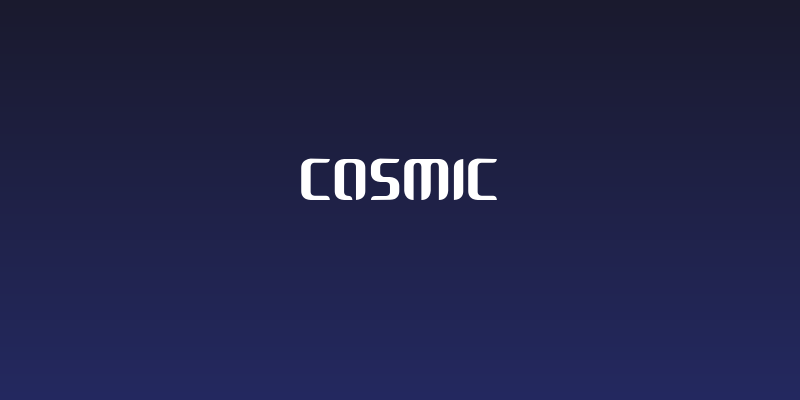 Cosmic Social Header
