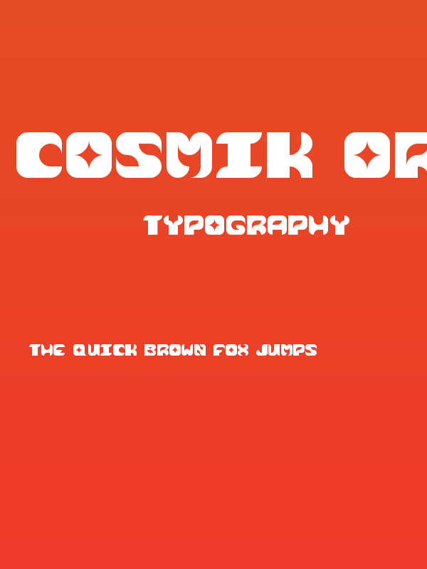 Cosmik Orchestra Poster