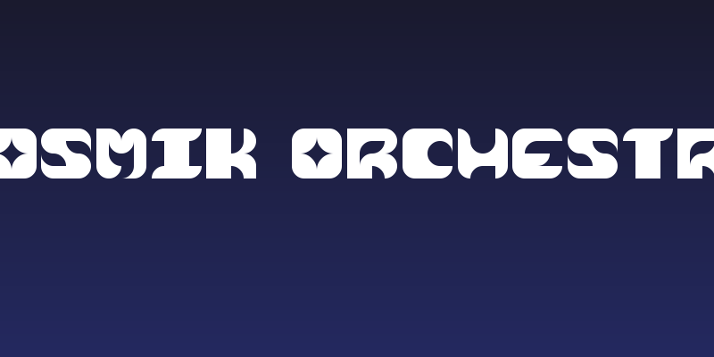 Cosmik Orchestra Social Header