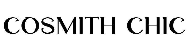 Cosmith Chic  Descarca Fonturi Gratis