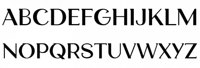 Cosmith Chic Schriftart Groß