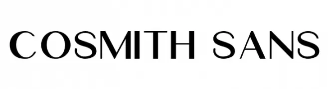 Cosmith Sans  Frei Schriftart Herunterladen