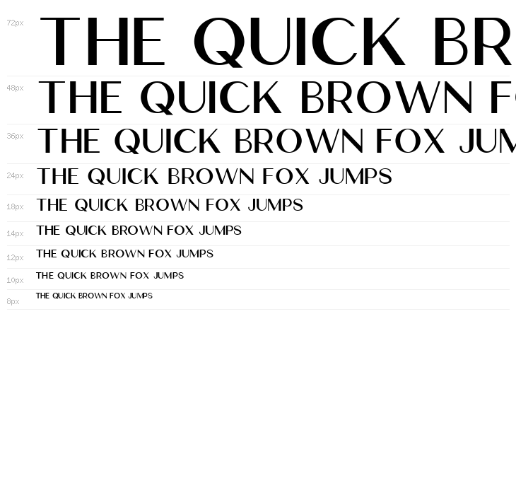 Cosmith Sans Waterfall