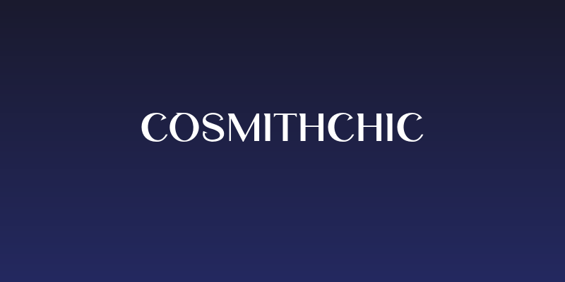 CosmithChic Social Header