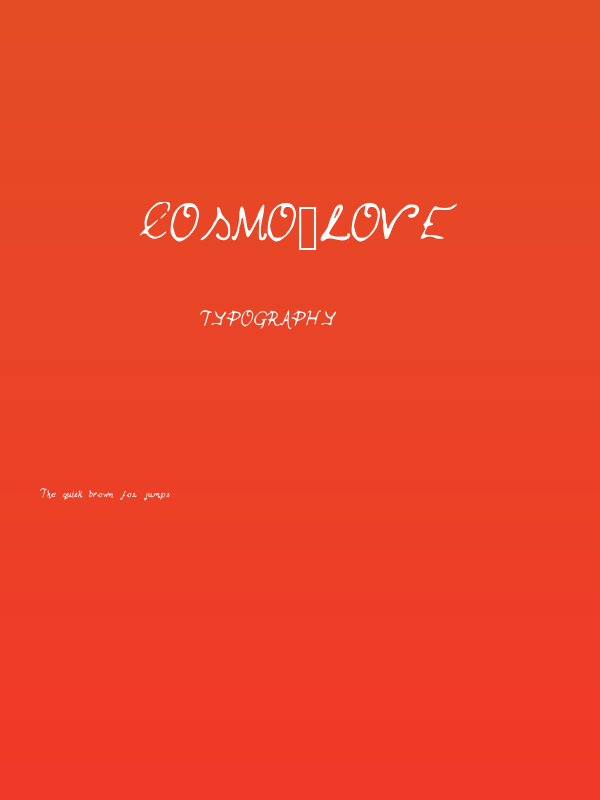 Cosmo_Love Poster