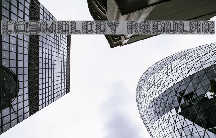 Cosmology Regular Font examples