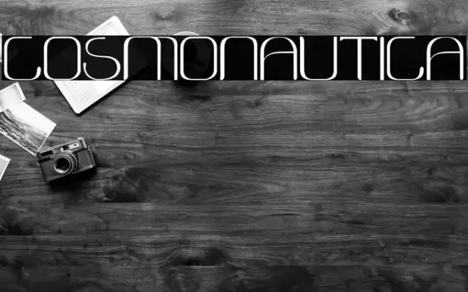 Cosmonautica Font examples