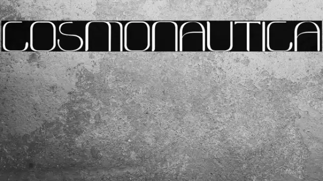 Cosmonautica Font examples