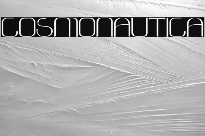 Cosmonautica Font examples