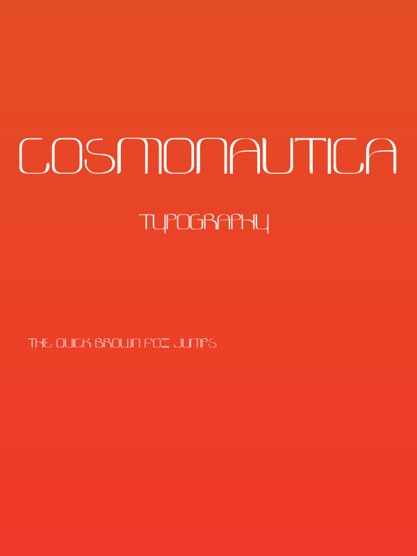Cosmonautica Poster