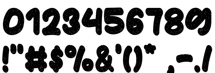 Cosmopolitan-Distressed Font OTHER CHARS