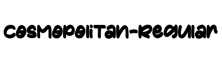 Cosmopolitan-Regular  免费字体下载