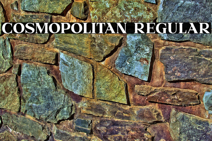 Cosmopolitan Regular Example 3