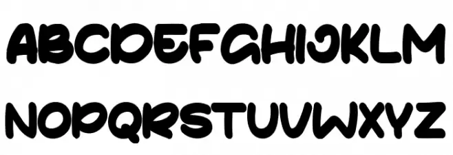 Cosmopolitan-Regular Font Litere mari