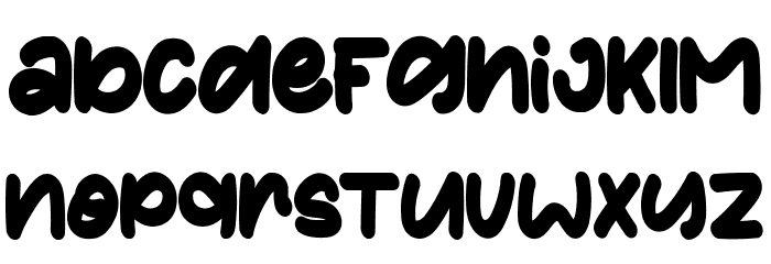 Cosmopolitan-Regular Font LOWERCASE