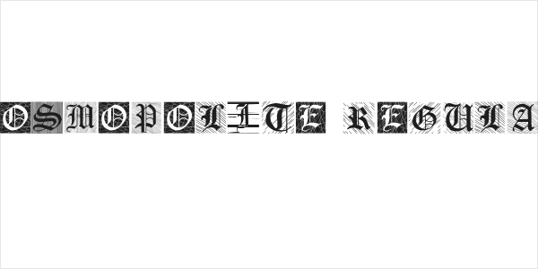 Cosmopolite Regular Logo