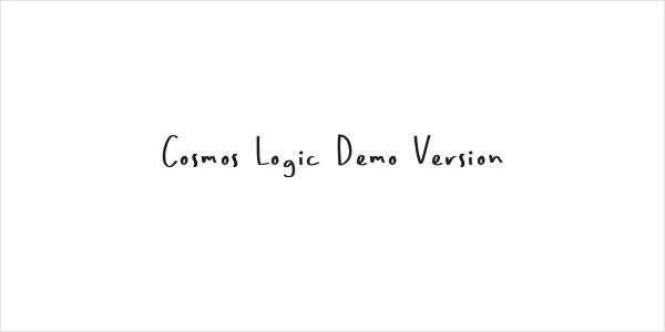Cosmos Logic Demo Version Logo