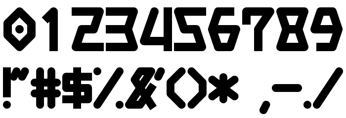 Cosmos0 Font OTHER CHARS