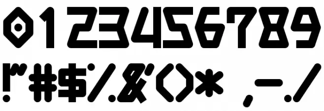Cosmos0 Font OTHER CHARS