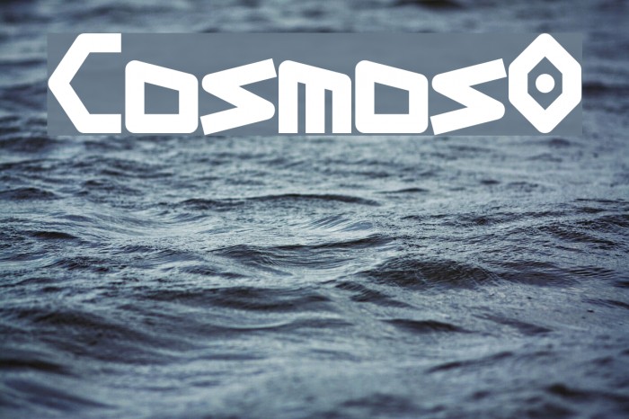 Cosmos0 Font examples