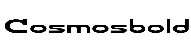 Cosmosbold  Frei Schriftart Herunterladen
