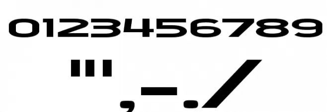 Cosmosbold Font OTHER CHARS