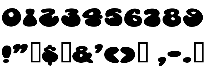 Cosmoscandy Font OTHER CHARS