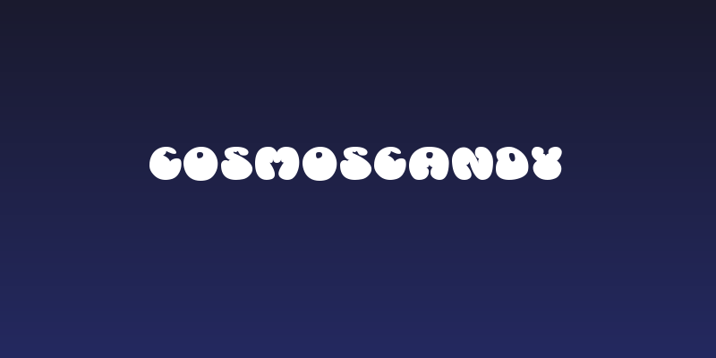 Cosmoscandy Social Header
