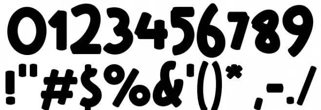 Cosplay Culture Font OTHER CHARS